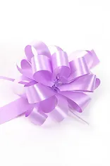Бант декоративный шар розовый/малиновый, GRAND GIFT
