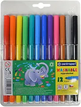 Фломастеры Centropen, 12 цветов