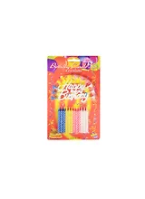 Набор свечей для торта Happy Birthday (12шт) (блистер)
